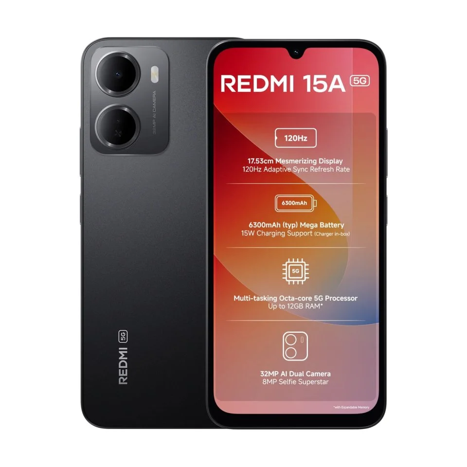 Xiaomi представила новый смартфон Redmi 15A