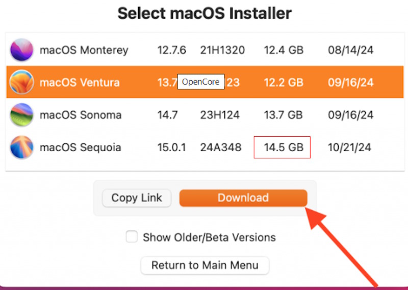 Установка MacOS Установка MacOS